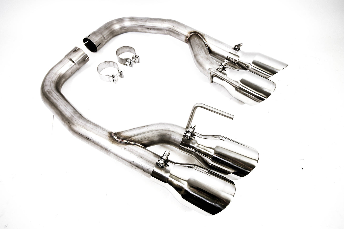 PLM - 2.5" Dual Axle Back Exhaust Pipe Kit Mustang 2018 - 2020  V8 GT