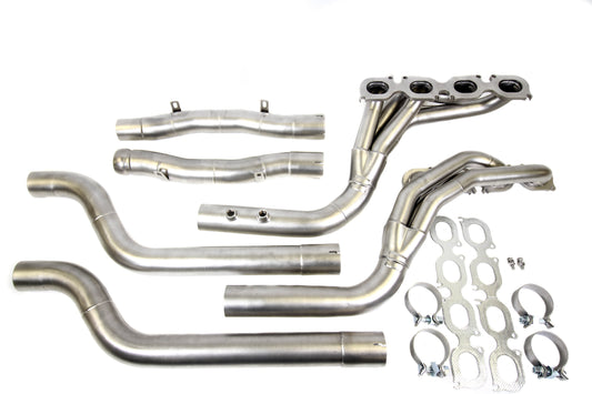 PLM - Mercedes Benz C63 AMG Long Tube Headers + Mid Pipes