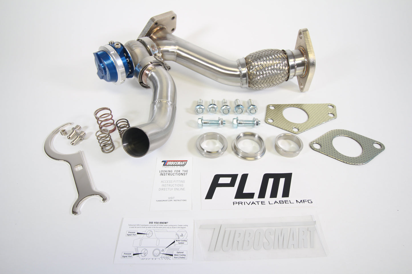 PLM - Subaru EWG 44mm Up Pipe with Turbosmart WG45 Gen V Wastegate