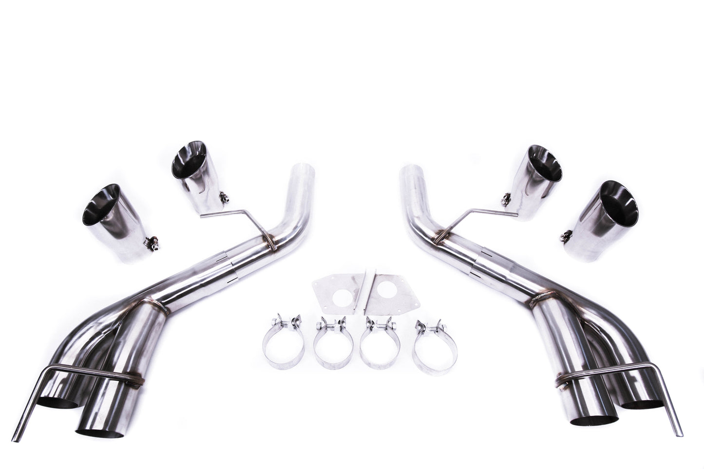 PLM - Axle Back Muffler Delete Chevy Camaro SS ZL1 V8 2016 - 2023 Stainless Steel