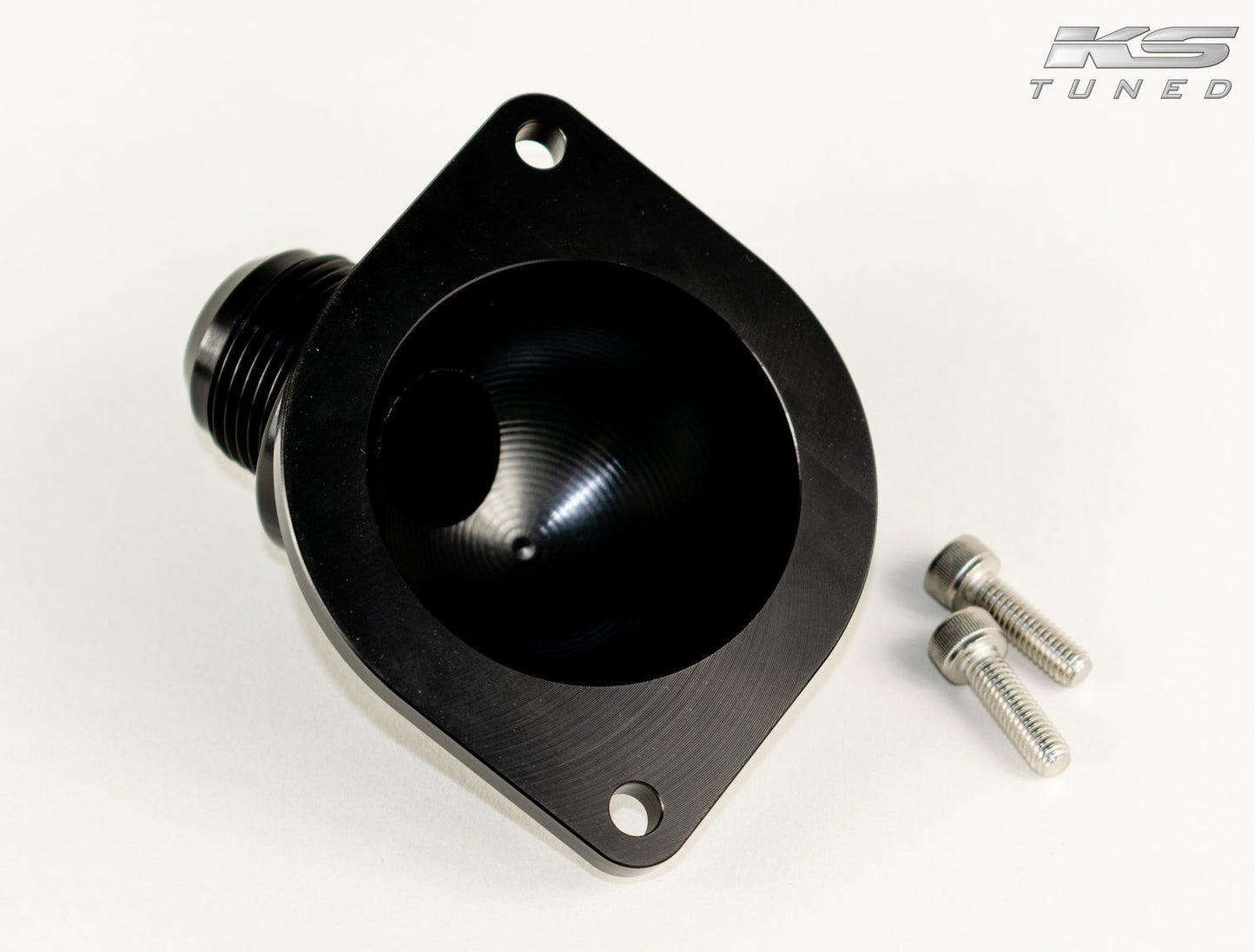 KS Tuned - H22/F20B/H23 VTEC Billet Rear Water Neck -16AN