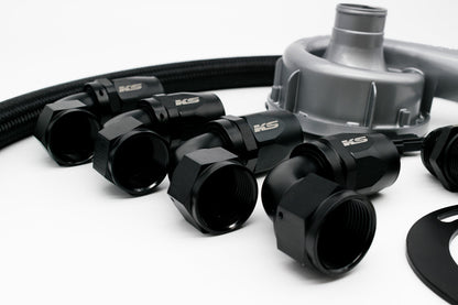 KS Tuned - Electric Water Pump Kit with Thermostat Delete