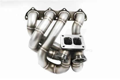 PLM - Power Driven T4 Top Mount Turbo Manifold with Dual Wastegates B-Series B16 B18 B20