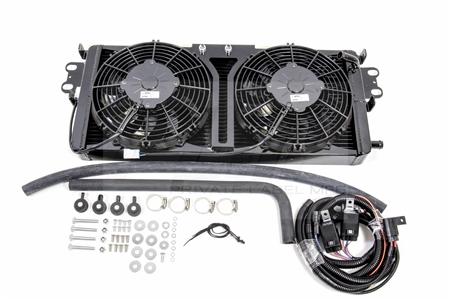 PLM - Shelby GT500 Heat Exchanger with SPAL Fans & Wiring Harness