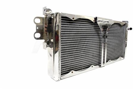 PLM - Shelby GT500 Heat Exchanger with SPAL Fans & Wiring Harness