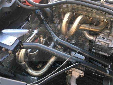 PLM - Power Driven Polaris Slingshot Exhaust with Adjustable Silencers & Header / Manifold