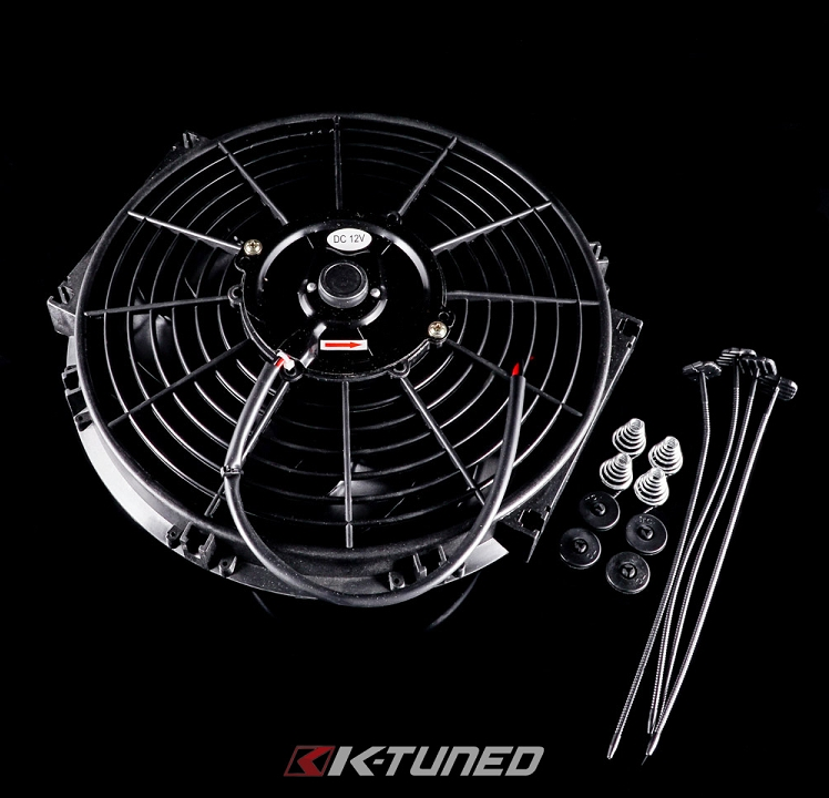 K-Tuned - 12' Slim Fan (w/ Mounting Kit)