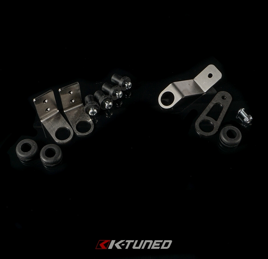 K-Tuned - Bolt-On Rad Bracket Kit Half Radiator