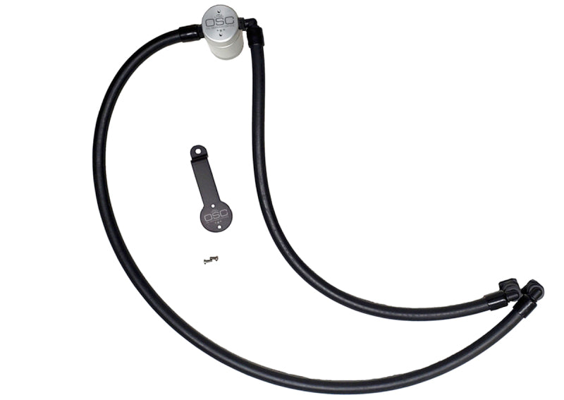 J&amp;L 20-25 Jeep Wrangler 2.0L Driver Side Oil Separator 3.0 - Clear Anodized