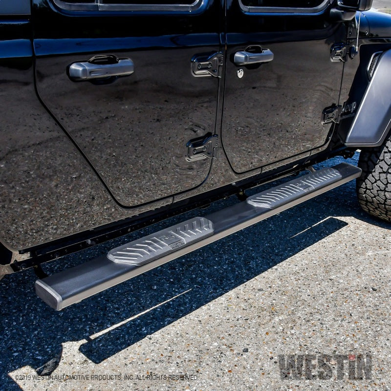 Westin 2020 Jeep Gladiator R5 Nerf Step Bars - Textured Black
