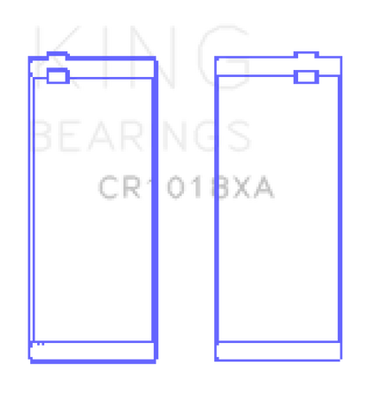 King Engine Bearings 97-07 Ford 2.5L/2.9L/3.0L (Size STD) Rod Bearing Set