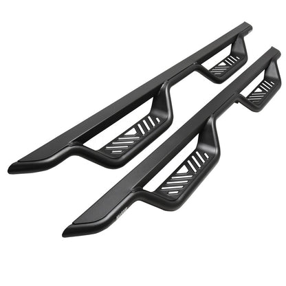 Westin 07-21 Toyota Tundra Double Cab Outlaw Nerf Step Bars - Textured Black