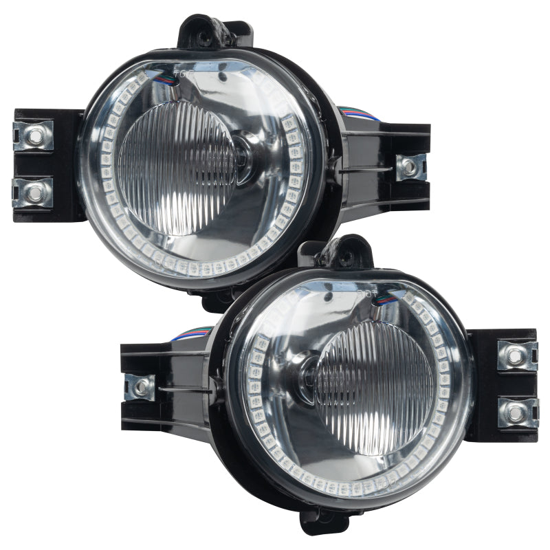 Oracle Lighting 06-08 Dodge Ram Pre-Assembled LED Halo Fog Lights -Blue