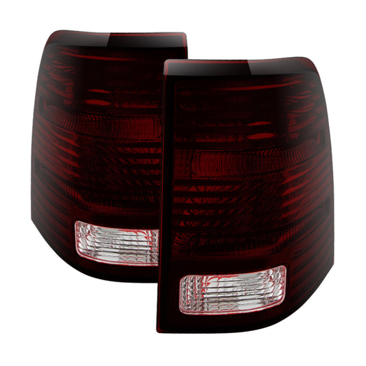 Xtune Ford Explorer 02-05 4Door OEM Style Tail Lights Red Smoked ALT-JH-FEX02-OE-RSM