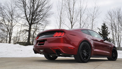 Corsa 2015-2025 Ford Mustang GT 3.0in Inlet / 4.5in Outlet Black PVD Tip Kit (For Corsa ExhaustOnly)