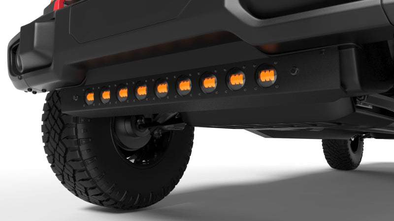 ORACLE Lighting 18-22 Jeep Wrangler JL Skid Plate w/ Integr LED Emitters - Amber