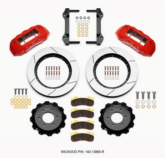 Wilwood TX6R Front Kit 15.50in Red 2010-Up Ford F150 (6 lug)