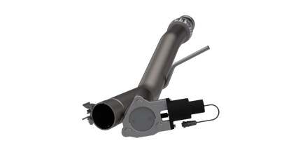 2014-2018 Chevrolet Silverado & GMC Sierra 1500 QTP Aggressor Cutout Pipe