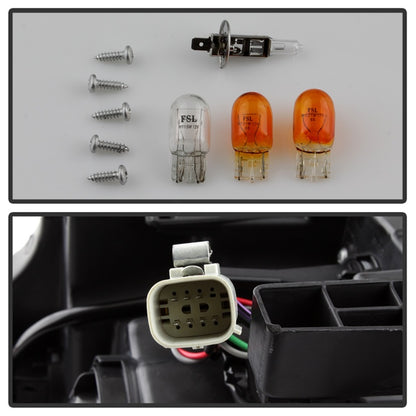 xTune 13-15 Chevy Malibu OEM Style Halogen Projector Headlights -OEM Right (HD-JH-CM13-OE-R)