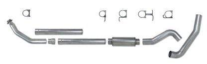 Diamond Eye KIT 5in Turbo Back SGL AL: 94-02 DODGE CUMMINS 5.9L