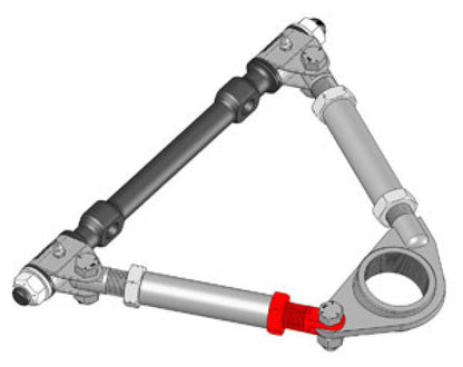 SPC Performance Upper Control Arm Pivot Plate Stud w/Nut
