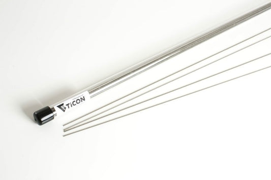 Ticon Industries 39in Length 1lb 1mm/.039in Filler Diameter CP1 Titanium Filler Rod