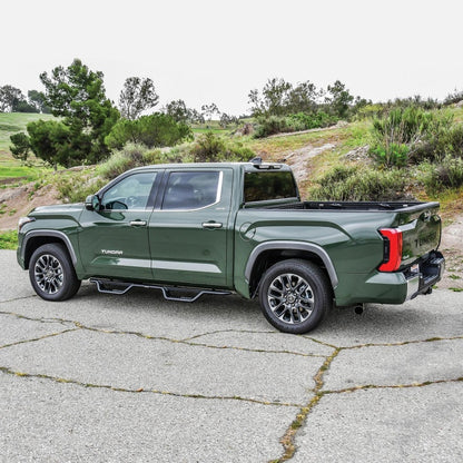 Westin 2022+ Toyota Tundra Crew Max Outlaw Nerf Step Bars - Textured Black