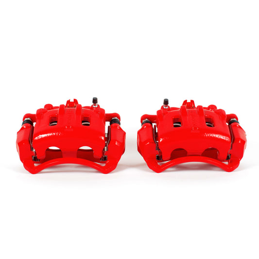 Power Stop 12-15 Chevrolet Captiva Sport Front Red Calipers w/Brackets - Pair