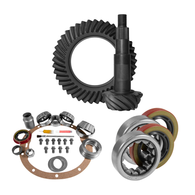Yukon Gear 8.2in GM 3.08 Rear Ring & Pinion Install Kit 2.25in OD Axle Bearings and Seals