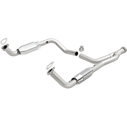 MagnaFlow DF Cat. Conv 95-99 Range Rover 4.0/4.6L GEMS Y-Pipe Assembly *NOT FOR SALE IN CALIFORNIA*