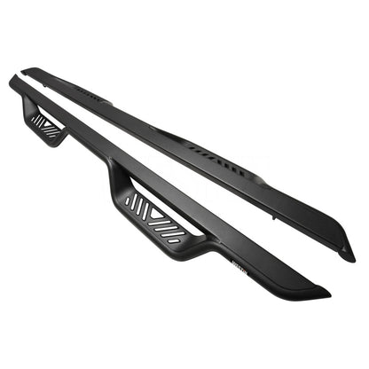 Westin 19-22 Chevrolet Silverado / GMC Sierra Crew Cab Outlaw Nerf Step Bars - Textured Black