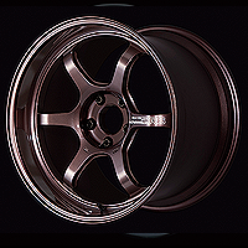 Advan R6 18x10.5 +24 5x114.3 Racing Copper Bronze Wheel