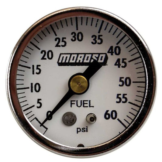 Moroso Fuel Pressure Gauge - 0-60psi