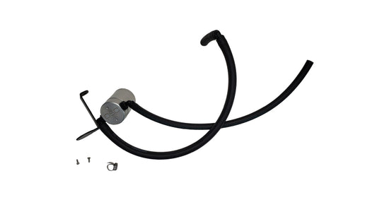 J&amp;L 22-25 Hyundai Elantra N 2.0L Oil Separator 3.0 Passenger Side - Clear Anodized