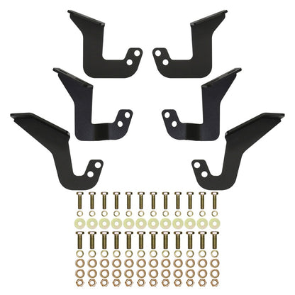 Westin 07-21 Toyota Tundra CrewMax Outlaw Drop Nerf Step Bars - Textured Black