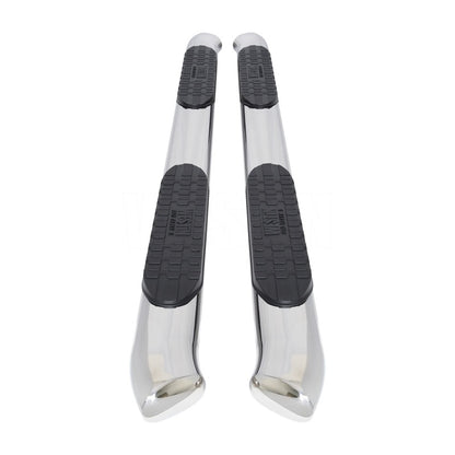 Westin 2005-2017 Toyota Tacoma Double Cab PRO TRAXX 5 Oval Nerf Step Bars - SS