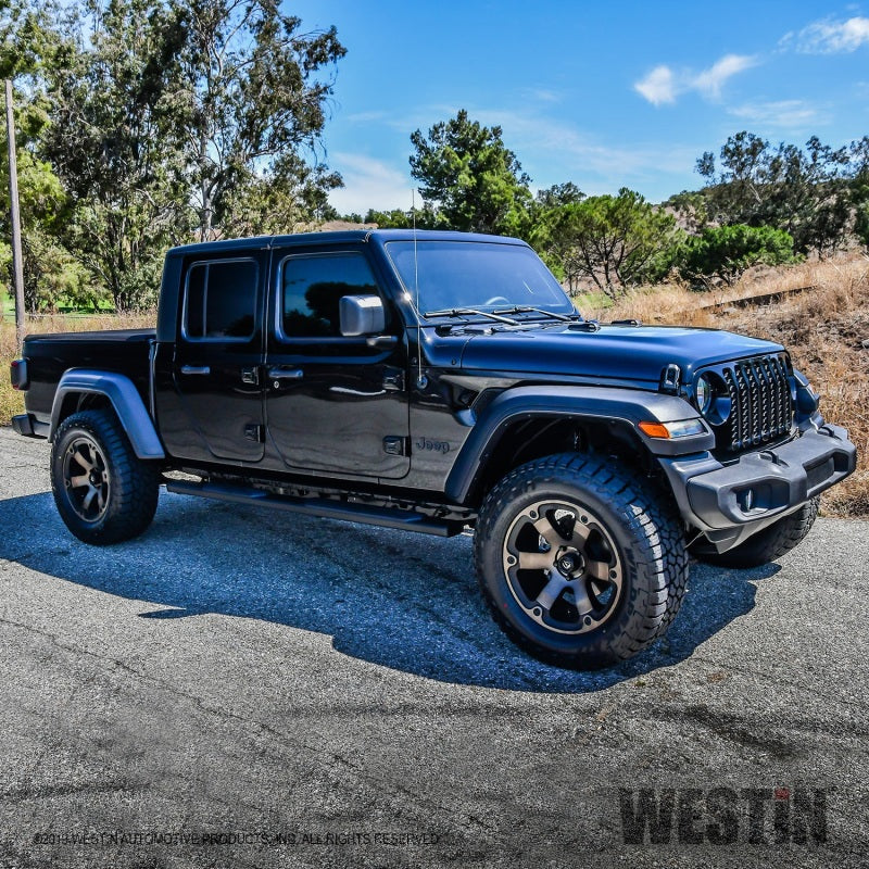 Westin 2020 Jeep Gladiator R5 Nerf Step Bars - Textured Black