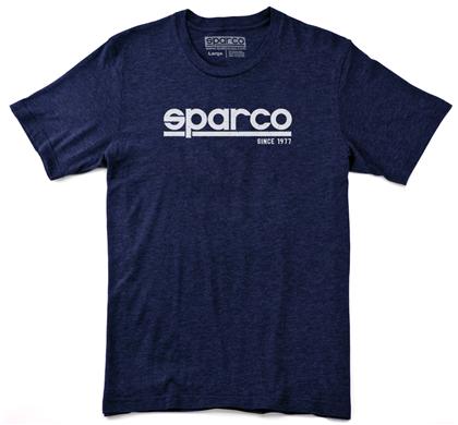 Sparco T-Shirt Corporate Navy Lrg