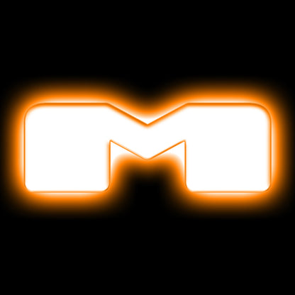 ORACLE Lighting Universal Illuminated LED Letter Badges - Matte Wht Surface Finish - M