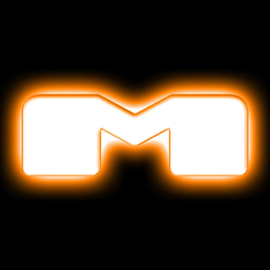 ORACLE Lighting Universal Illuminated LED Letter Badges - Matte Wht Surface Finish - M