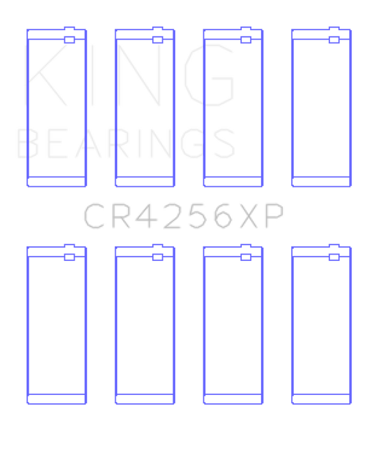 King Engine Bearings 03-05 Dodge Neon SRT4 2.4L (Size 0.50 Oversized) Performance Rod Bearing Set