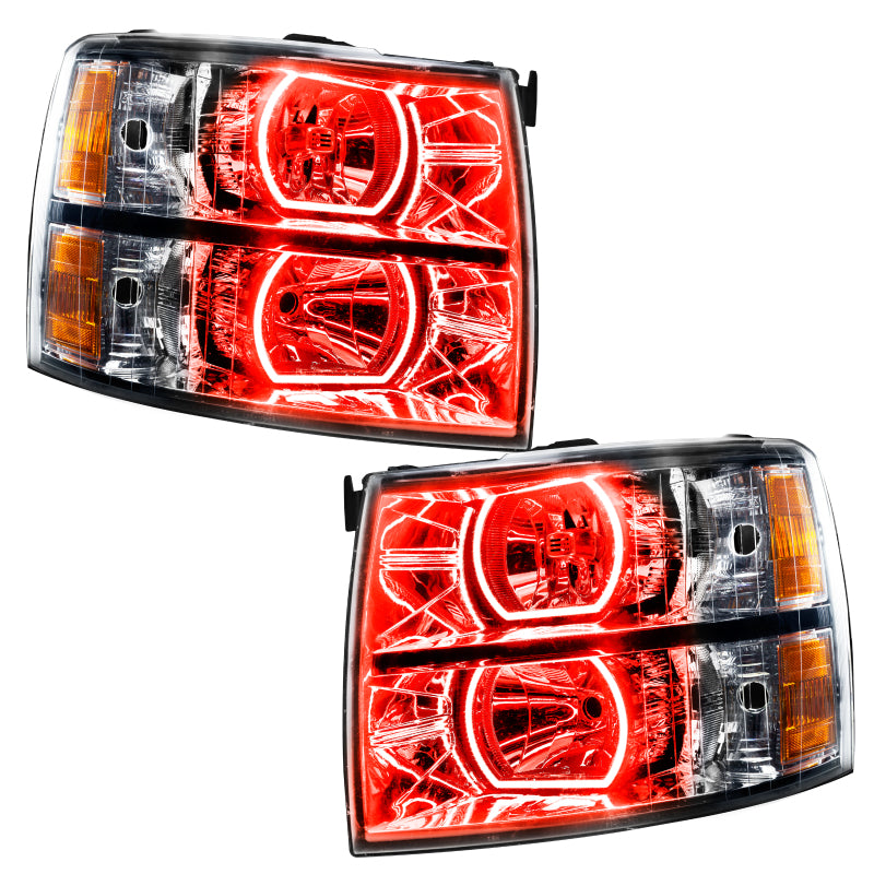 Oracle 07-13 Chevrolet Silverado SMD HL - Square - ColorSHIFT w/ BC1 Controller