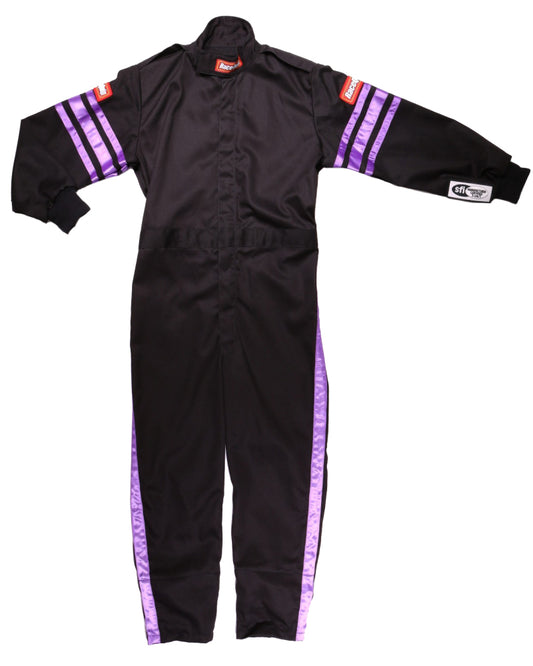 RaceQuip Purple Trim SFI-1 JR. Suit - KXL