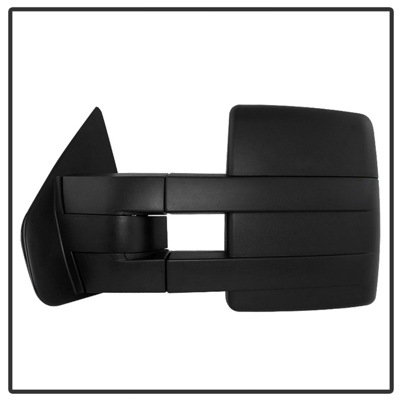 xTune Ford F150 07-14 Power Heated Amber LED Signal Telescoping Mirror Left MIR-FF15007S-PWH-AM-L