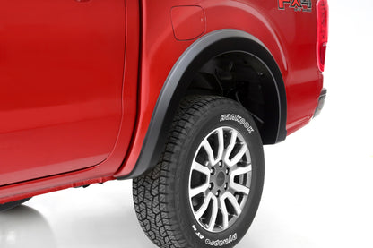 Lund 2019 Ford Ranger SX-Style 2pc Smooth Fender Flares - Black