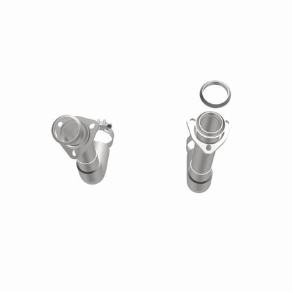 MagnaFlow 66-72 Chevy C10 Pickup V8 2-Piece Front Exhaust Pipe Kit (2in Tubing/Clamps/Inlet Flanges)