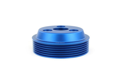 PERRIN 22-25 Subaru WRX / 21-25 Crosstrek / 20-25 LGT/OBXT/FXT Lightweight Water Pump Pulley - Blue