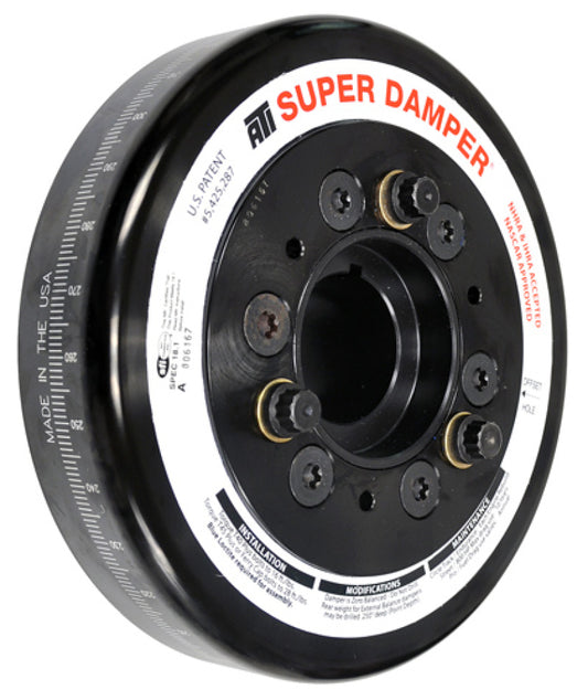 ATI Damper - 6.325in - Steel - Chevy BB - 3 Ring