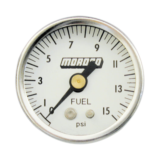 Moroso Fuel Pressure Gauge - 0-15psi