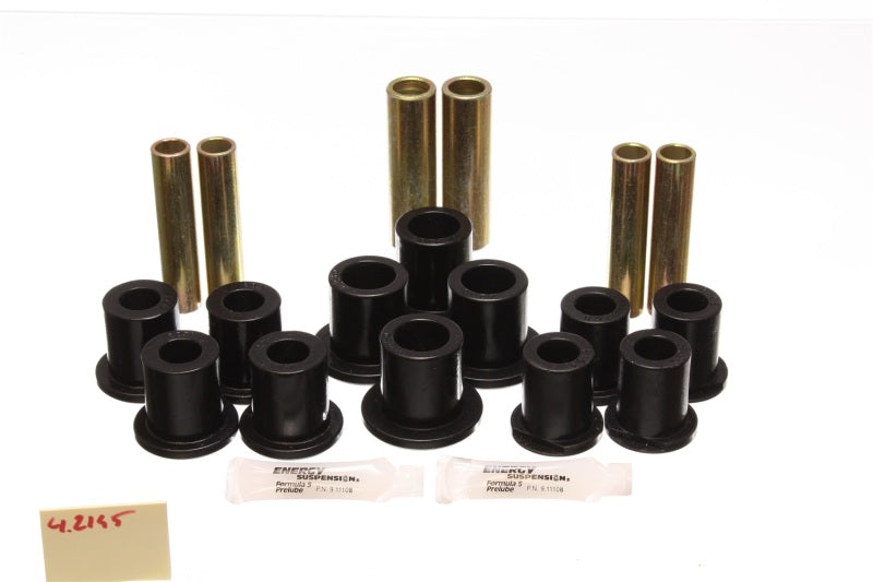 Energy Suspension Ford Rear Spring Bushing Set Complete - Black